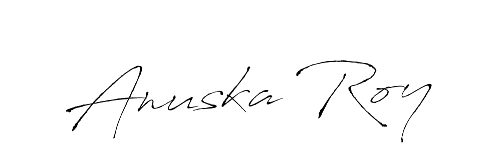 if you are searching for the best signature style for your name Anuska Roy. so please give up your signature search. here we have designed multiple signature styles  using Antro_Vectra. Anuska Roy signature style 6 images and pictures png