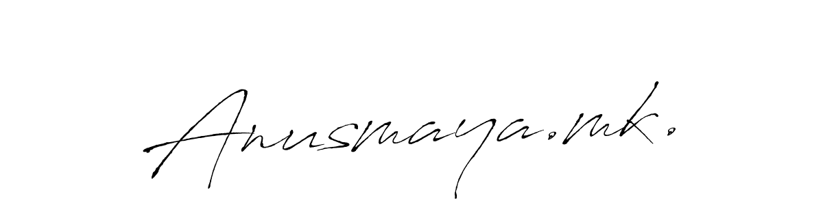 Antro_Vectra is a professional signature style that is perfect for those who want to add a touch of class to their signature. It is also a great choice for those who want to make their signature more unique. Get Anusmaya.mk. name to fancy signature for free. Anusmaya.mk. signature style 6 images and pictures png