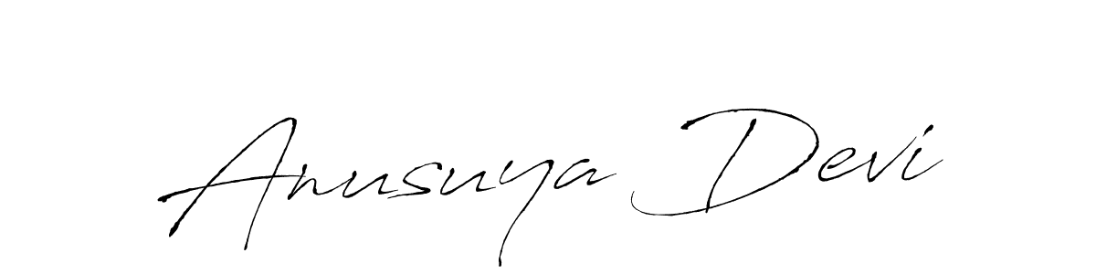 It looks lik you need a new signature style for name Anusuya Devi. Design unique handwritten (Antro_Vectra) signature with our free signature maker in just a few clicks. Anusuya Devi signature style 6 images and pictures png