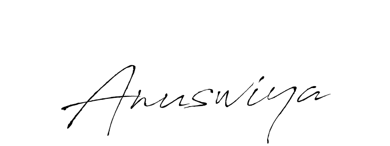 Make a short Anuswiya signature style. Manage your documents anywhere anytime using Antro_Vectra. Create and add eSignatures, submit forms, share and send files easily. Anuswiya signature style 6 images and pictures png