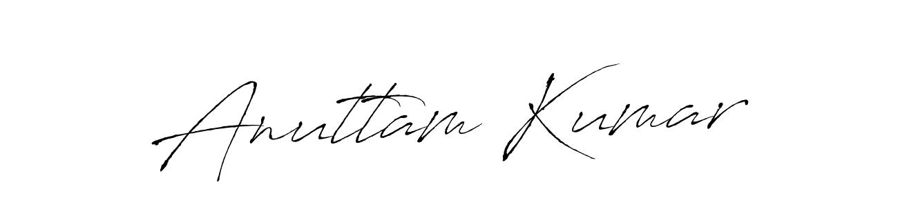 Also You can easily find your signature by using the search form. We will create Anuttam Kumar name handwritten signature images for you free of cost using Antro_Vectra sign style. Anuttam Kumar signature style 6 images and pictures png