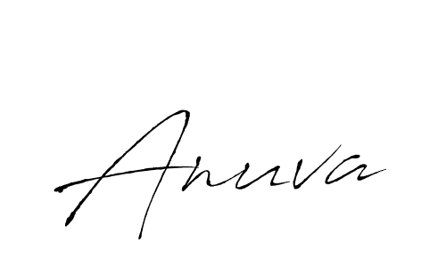 Make a beautiful signature design for name Anuva. With this signature (Antro_Vectra) style, you can create a handwritten signature for free. Anuva signature style 6 images and pictures png