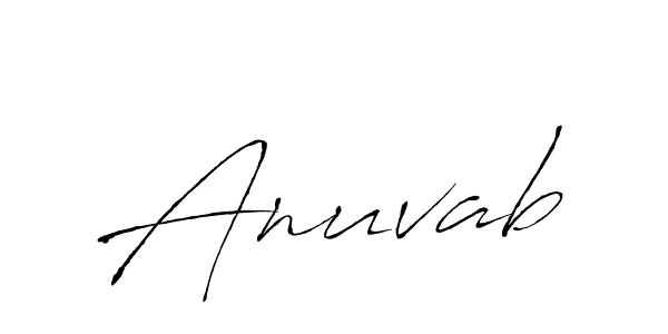 Make a beautiful signature design for name Anuvab. Use this online signature maker to create a handwritten signature for free. Anuvab signature style 6 images and pictures png