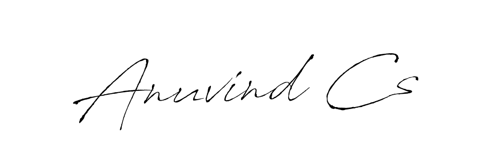 if you are searching for the best signature style for your name Anuvind Cs. so please give up your signature search. here we have designed multiple signature styles  using Antro_Vectra. Anuvind Cs signature style 6 images and pictures png