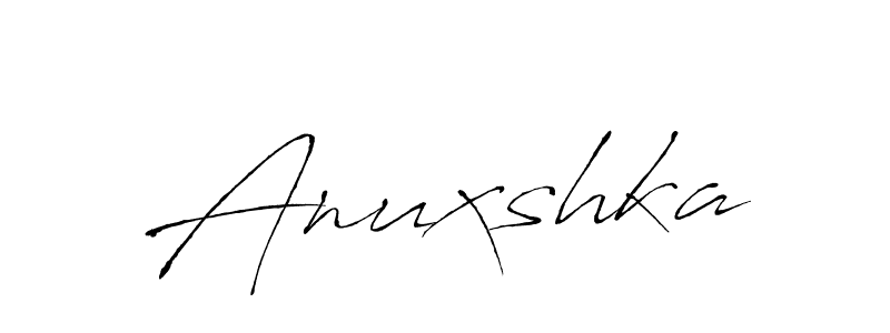 How to make Anuxshka signature? Antro_Vectra is a professional autograph style. Create handwritten signature for Anuxshka name. Anuxshka signature style 6 images and pictures png