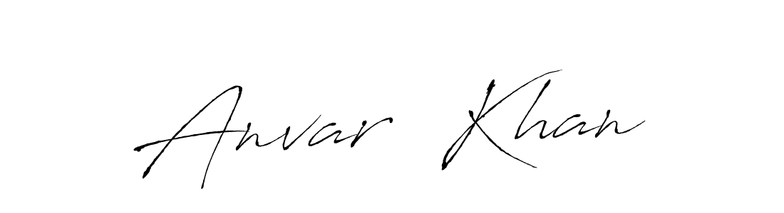 Use a signature maker to create a handwritten signature online. With this signature software, you can design (Antro_Vectra) your own signature for name Anvar  Khan. Anvar  Khan signature style 6 images and pictures png