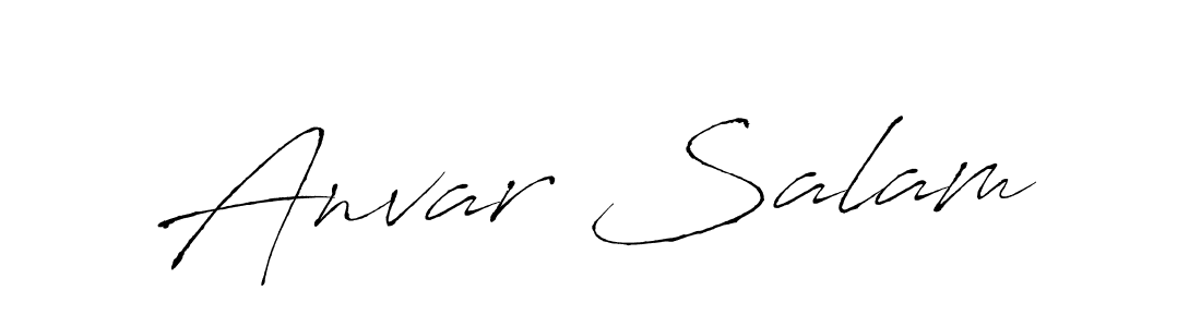 Antro_Vectra is a professional signature style that is perfect for those who want to add a touch of class to their signature. It is also a great choice for those who want to make their signature more unique. Get Anvar Salam name to fancy signature for free. Anvar Salam signature style 6 images and pictures png