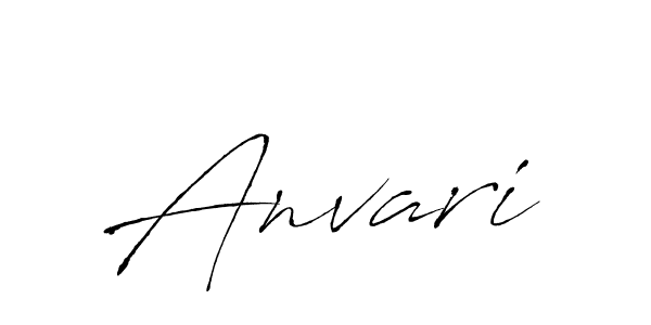 Create a beautiful signature design for name Anvari. With this signature (Antro_Vectra) fonts, you can make a handwritten signature for free. Anvari signature style 6 images and pictures png