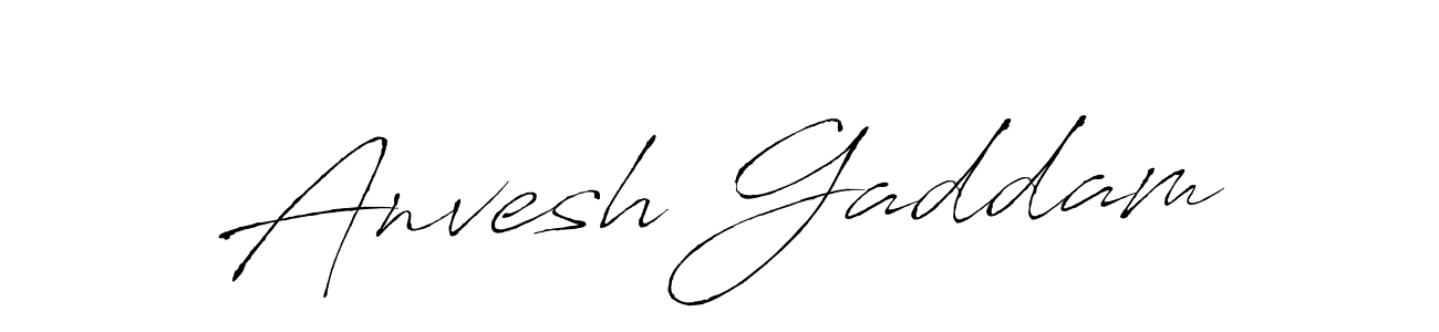 Make a beautiful signature design for name Anvesh Gaddam. Use this online signature maker to create a handwritten signature for free. Anvesh Gaddam signature style 6 images and pictures png