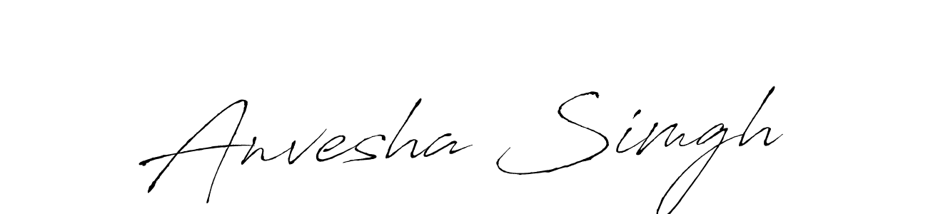 How to Draw Anvesha Simgh signature style? Antro_Vectra is a latest design signature styles for name Anvesha Simgh. Anvesha Simgh signature style 6 images and pictures png