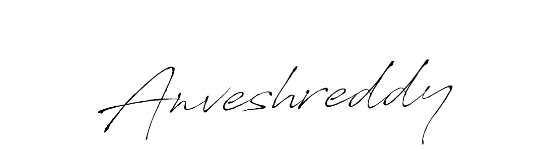 How to make Anveshreddy signature? Antro_Vectra is a professional autograph style. Create handwritten signature for Anveshreddy name. Anveshreddy signature style 6 images and pictures png