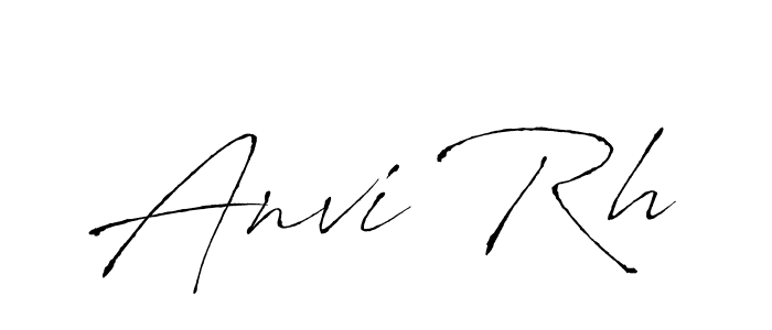 Use a signature maker to create a handwritten signature online. With this signature software, you can design (Antro_Vectra) your own signature for name Anvi Rh. Anvi Rh signature style 6 images and pictures png