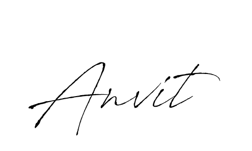 Use a signature maker to create a handwritten signature online. With this signature software, you can design (Antro_Vectra) your own signature for name Anvit. Anvit signature style 6 images and pictures png