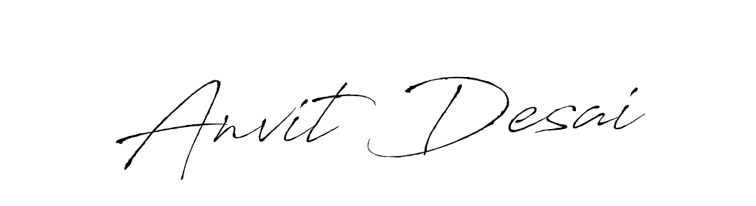 Make a beautiful signature design for name Anvit Desai. Use this online signature maker to create a handwritten signature for free. Anvit Desai signature style 6 images and pictures png
