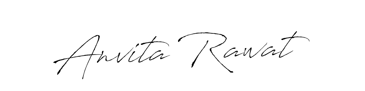 This is the best signature style for the Anvita Rawat name. Also you like these signature font (Antro_Vectra). Mix name signature. Anvita Rawat signature style 6 images and pictures png