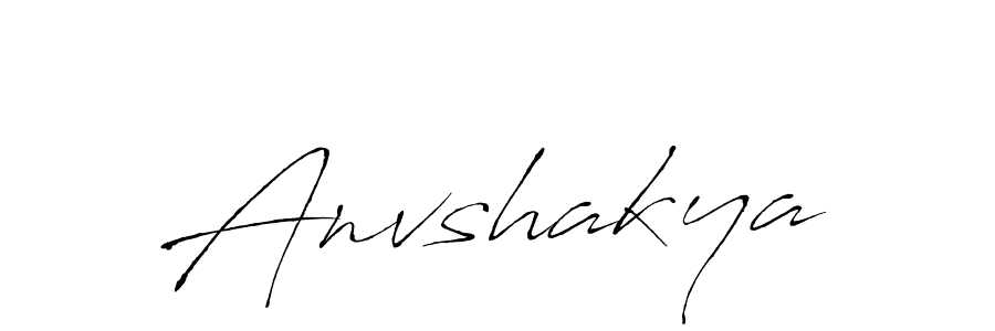 Use a signature maker to create a handwritten signature online. With this signature software, you can design (Antro_Vectra) your own signature for name Anvshakya. Anvshakya signature style 6 images and pictures png