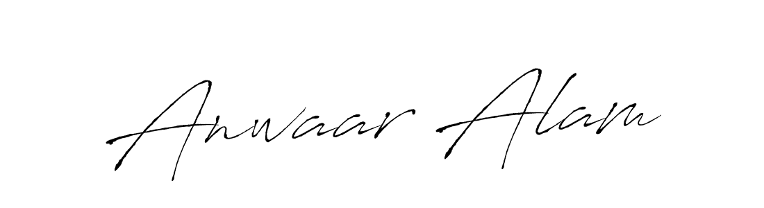 Make a beautiful signature design for name Anwaar Alam. With this signature (Antro_Vectra) style, you can create a handwritten signature for free. Anwaar Alam signature style 6 images and pictures png