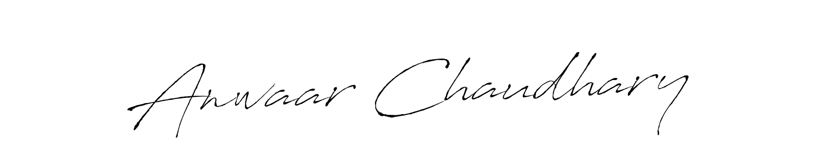 Make a short Anwaar Chaudhary signature style. Manage your documents anywhere anytime using Antro_Vectra. Create and add eSignatures, submit forms, share and send files easily. Anwaar Chaudhary signature style 6 images and pictures png
