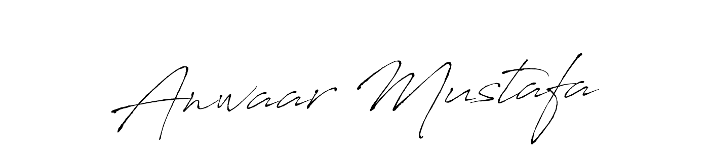 How to make Anwaar Mustafa signature? Antro_Vectra is a professional autograph style. Create handwritten signature for Anwaar Mustafa name. Anwaar Mustafa signature style 6 images and pictures png