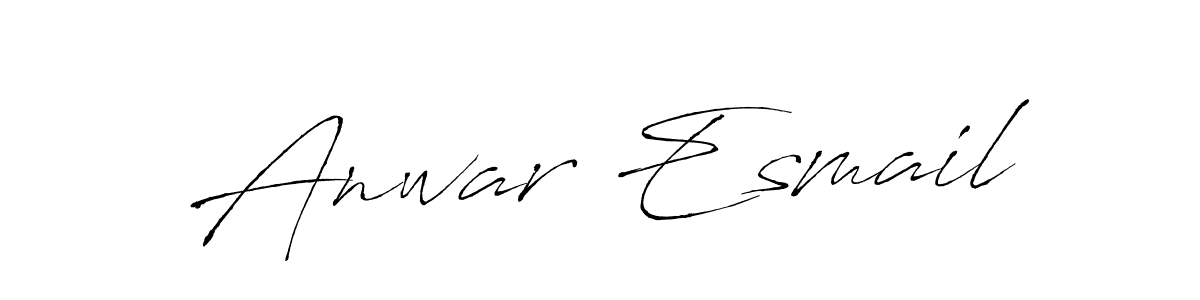See photos of Anwar Esmail official signature by Spectra . Check more albums & portfolios. Read reviews & check more about Antro_Vectra font. Anwar Esmail signature style 6 images and pictures png