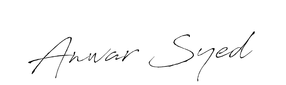 It looks lik you need a new signature style for name Anwar Syed. Design unique handwritten (Antro_Vectra) signature with our free signature maker in just a few clicks. Anwar Syed signature style 6 images and pictures png