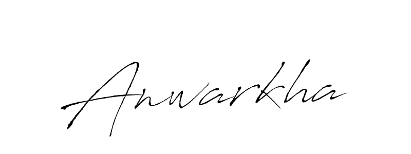 How to make Anwarkha signature? Antro_Vectra is a professional autograph style. Create handwritten signature for Anwarkha name. Anwarkha signature style 6 images and pictures png