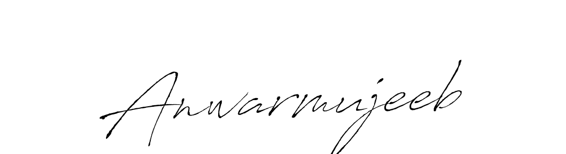 This is the best signature style for the Anwarmujeeb name. Also you like these signature font (Antro_Vectra). Mix name signature. Anwarmujeeb signature style 6 images and pictures png