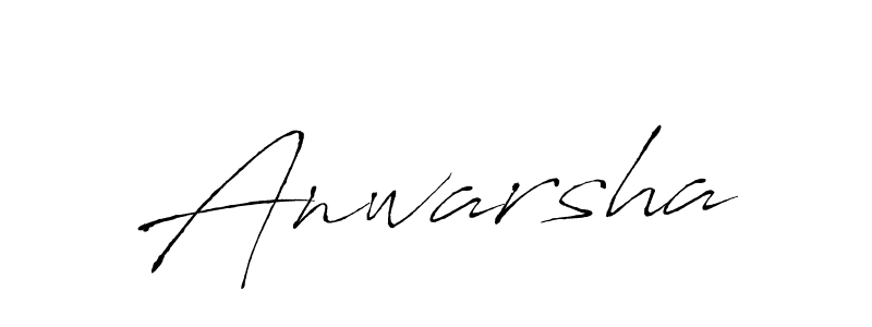 Create a beautiful signature design for name Anwarsha. With this signature (Antro_Vectra) fonts, you can make a handwritten signature for free. Anwarsha signature style 6 images and pictures png