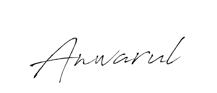 How to make Anwarul signature? Antro_Vectra is a professional autograph style. Create handwritten signature for Anwarul name. Anwarul signature style 6 images and pictures png