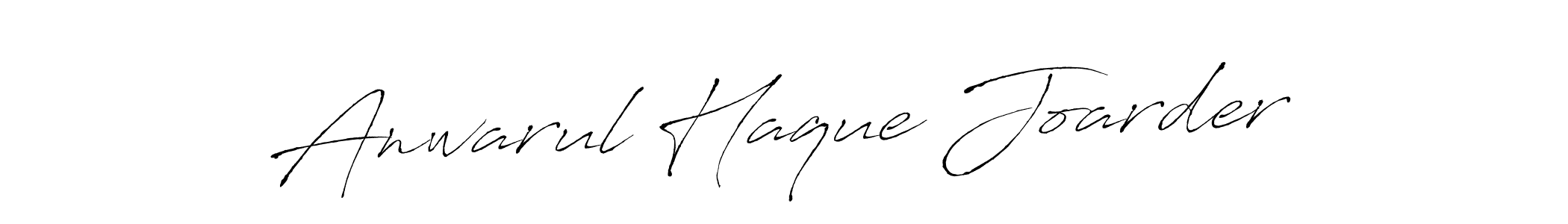 Here are the top 10 professional signature styles for the name Anwarul Haque Joarder. These are the best autograph styles you can use for your name. Anwarul Haque Joarder signature style 6 images and pictures png