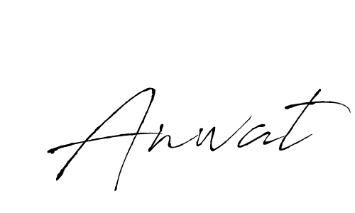 Make a beautiful signature design for name Anwat. Use this online signature maker to create a handwritten signature for free. Anwat signature style 6 images and pictures png