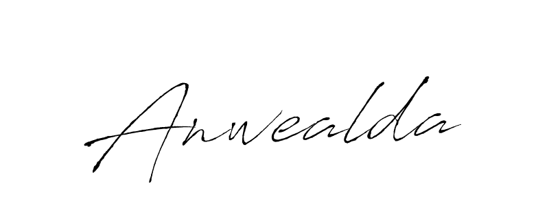 You should practise on your own different ways (Antro_Vectra) to write your name (Anwealda) in signature. don't let someone else do it for you. Anwealda signature style 6 images and pictures png