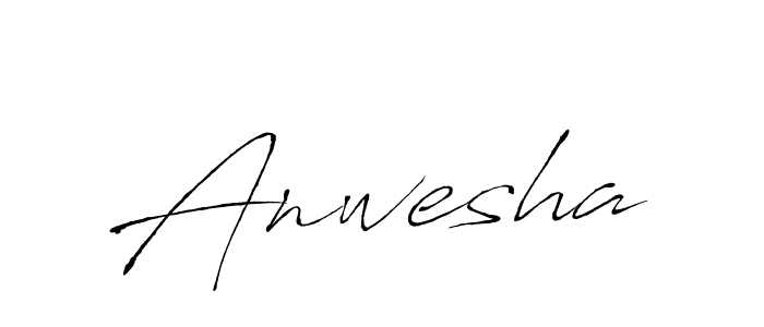 Use a signature maker to create a handwritten signature online. With this signature software, you can design (Antro_Vectra) your own signature for name Anwesha. Anwesha signature style 6 images and pictures png