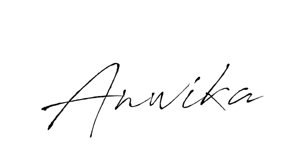 Antro_Vectra is a professional signature style that is perfect for those who want to add a touch of class to their signature. It is also a great choice for those who want to make their signature more unique. Get Anwika name to fancy signature for free. Anwika signature style 6 images and pictures png
