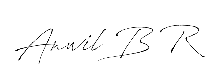 You should practise on your own different ways (Antro_Vectra) to write your name (Anwil B R) in signature. don't let someone else do it for you. Anwil B R signature style 6 images and pictures png