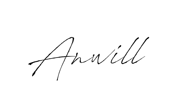 Also we have Anwill name is the best signature style. Create professional handwritten signature collection using Antro_Vectra autograph style. Anwill signature style 6 images and pictures png