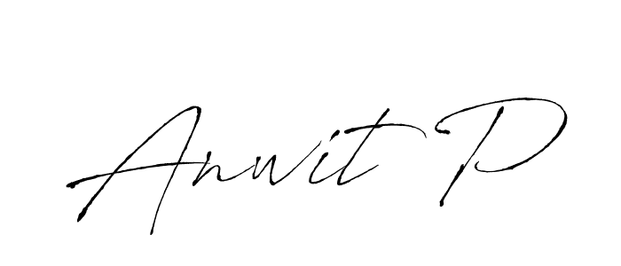 if you are searching for the best signature style for your name Anwit P. so please give up your signature search. here we have designed multiple signature styles  using Antro_Vectra. Anwit P signature style 6 images and pictures png