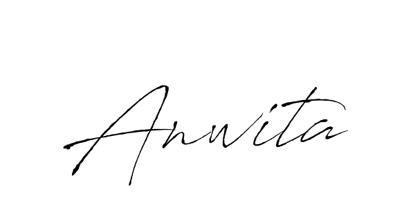 Make a beautiful signature design for name Anwita. Use this online signature maker to create a handwritten signature for free. Anwita signature style 6 images and pictures png