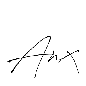 Similarly Antro_Vectra is the best handwritten signature design. Signature creator online .You can use it as an online autograph creator for name Anx. Anx signature style 6 images and pictures png