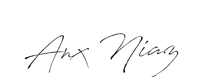Also You can easily find your signature by using the search form. We will create Anx Niaz name handwritten signature images for you free of cost using Antro_Vectra sign style. Anx Niaz signature style 6 images and pictures png