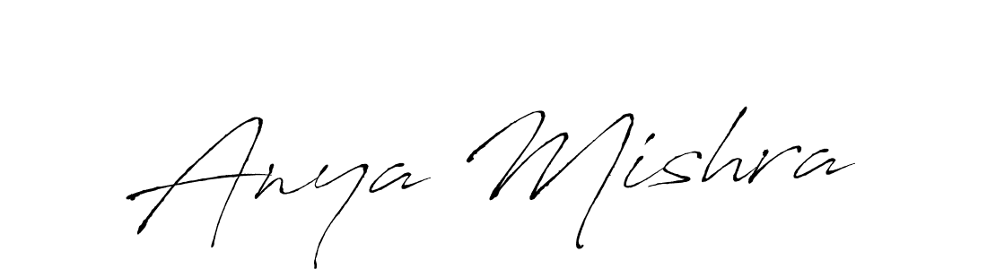 Use a signature maker to create a handwritten signature online. With this signature software, you can design (Antro_Vectra) your own signature for name Anya Mishra. Anya Mishra signature style 6 images and pictures png