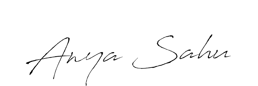 Similarly Antro_Vectra is the best handwritten signature design. Signature creator online .You can use it as an online autograph creator for name Anya Sahu. Anya Sahu signature style 6 images and pictures png