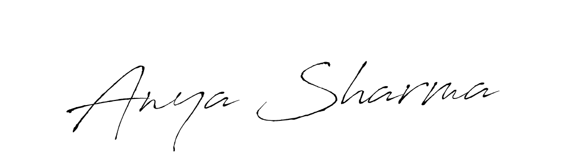 Use a signature maker to create a handwritten signature online. With this signature software, you can design (Antro_Vectra) your own signature for name Anya Sharma. Anya Sharma signature style 6 images and pictures png