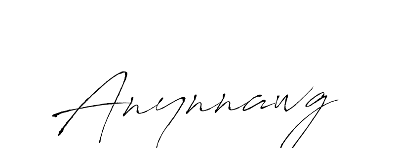 Make a beautiful signature design for name Anynnawg. With this signature (Antro_Vectra) style, you can create a handwritten signature for free. Anynnawg signature style 6 images and pictures png