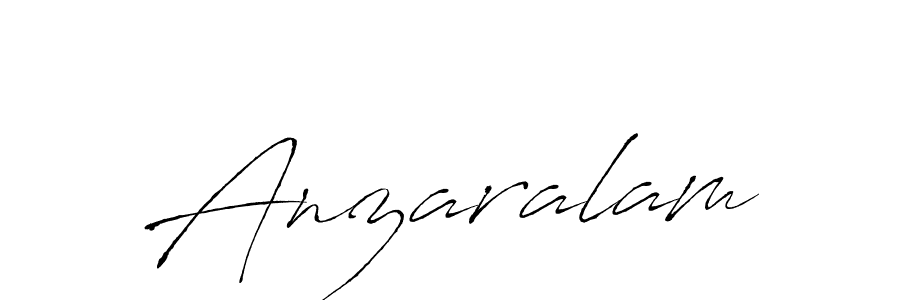 The best way (Antro_Vectra) to make a short signature is to pick only two or three words in your name. The name Anzaralam include a total of six letters. For converting this name. Anzaralam signature style 6 images and pictures png