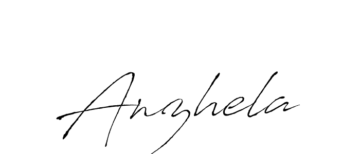 Make a beautiful signature design for name Anzhela. Use this online signature maker to create a handwritten signature for free. Anzhela signature style 6 images and pictures png