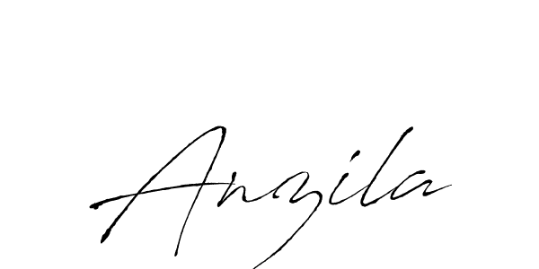 Create a beautiful signature design for name Anzila. With this signature (Antro_Vectra) fonts, you can make a handwritten signature for free. Anzila signature style 6 images and pictures png