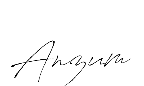 Use a signature maker to create a handwritten signature online. With this signature software, you can design (Antro_Vectra) your own signature for name Anzum. Anzum signature style 6 images and pictures png