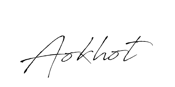 Make a beautiful signature design for name Aokhot. Use this online signature maker to create a handwritten signature for free. Aokhot signature style 6 images and pictures png