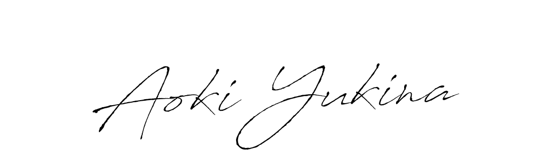 Make a beautiful signature design for name Aoki Yukina. Use this online signature maker to create a handwritten signature for free. Aoki Yukina signature style 6 images and pictures png